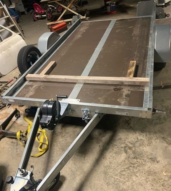 Remorque porte véhicule