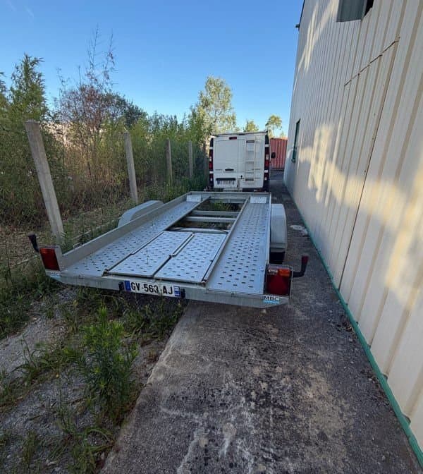 Remorque porte voiture