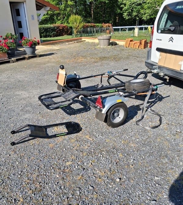 Remorque porte moto / scooter