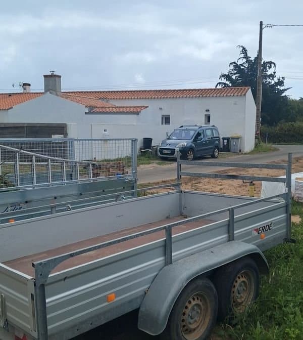 Remorque erder 2t550