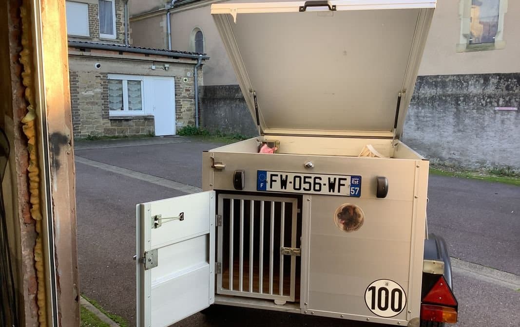 Remorque voiture pour chiens 2000 à débattre