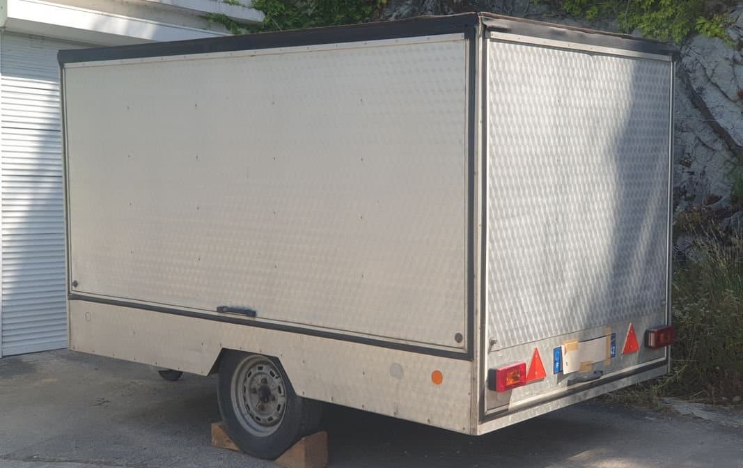 Vends remorque fourgon