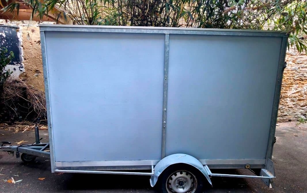 Remorque Fermée Sécurisée Ptac 499 kgs 3