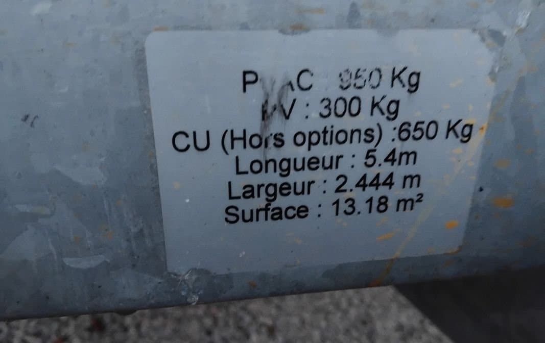 Remorque porte voiture "FRANC" 2