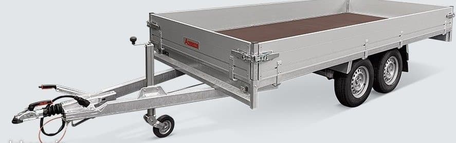Remorque plateau 2Tonne