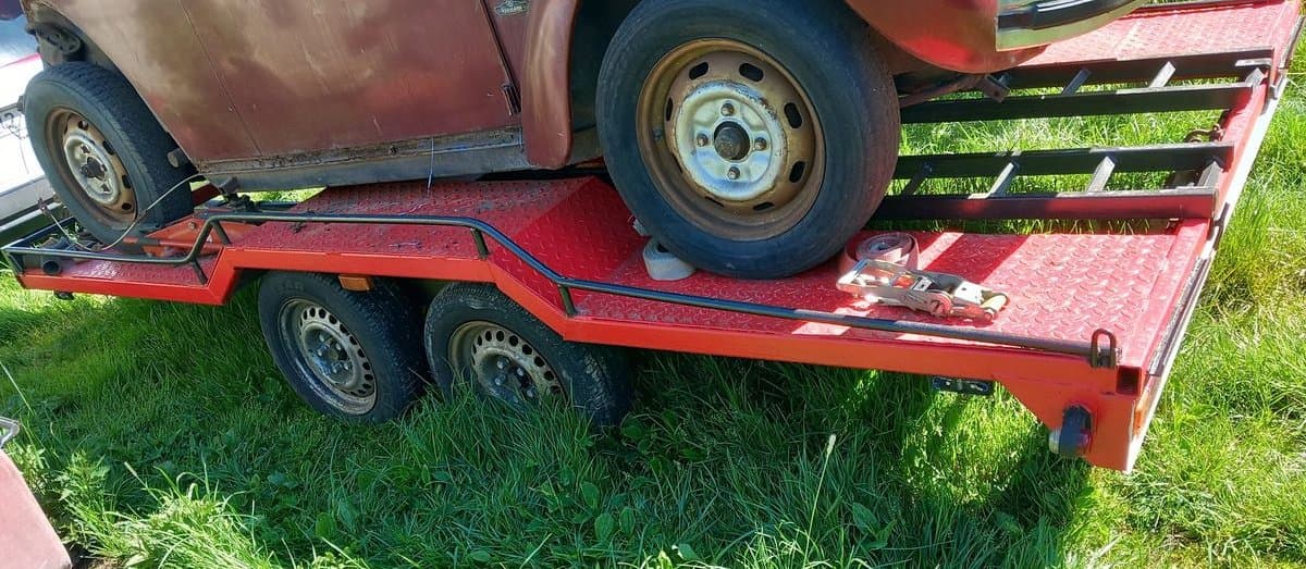 Remorque porte voiture, pas besoin permit E