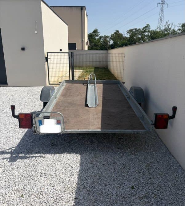 REMORQUE LIDER Plateau basculant 750kg