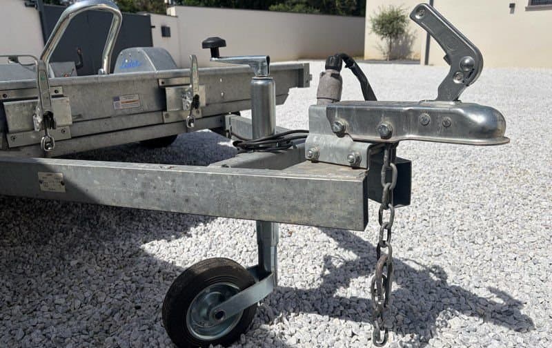 REMORQUE LIDER Plateau basculant 750kg 2