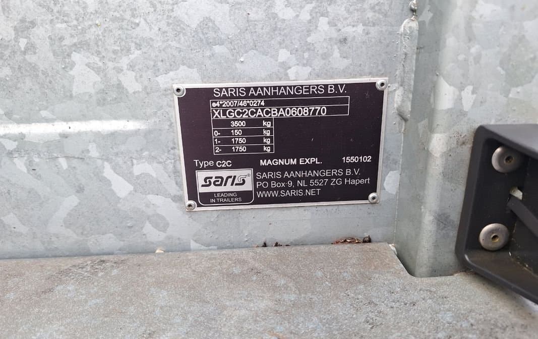 Remorque 3,5 tonnes 3