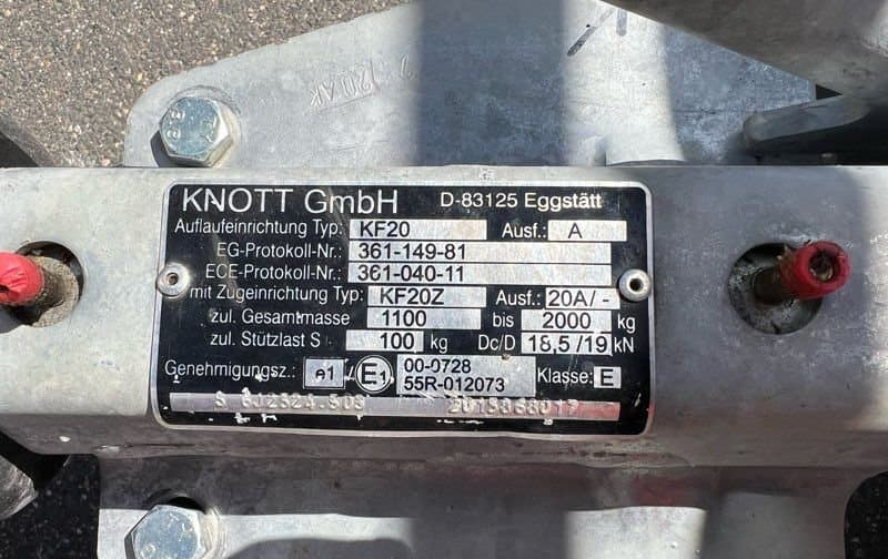 Remorque 2000kg 2