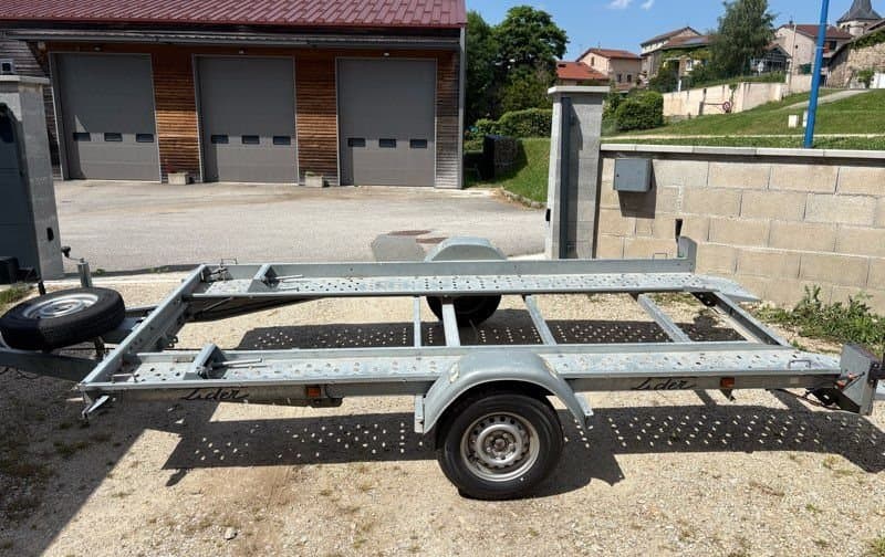 Remorque porte voiture buggy 4x4