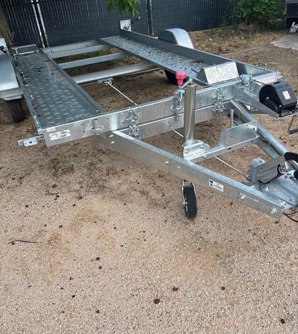 Remorque porte voiture lider 1300 kilos
