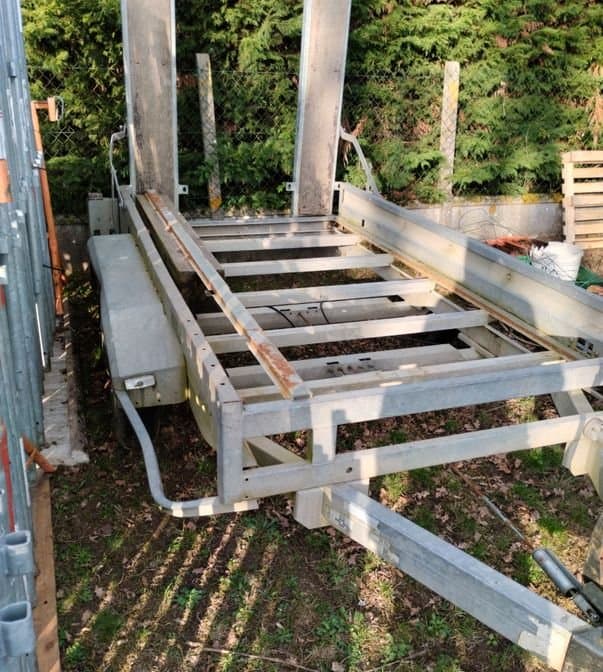 Remorque porte engin satellite 2500kg