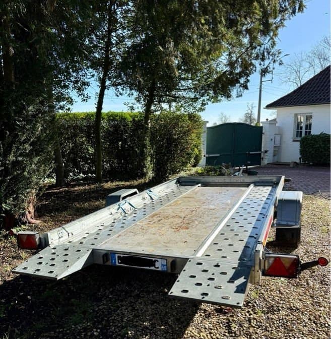Plateau porte voiture - remorque 1600kg