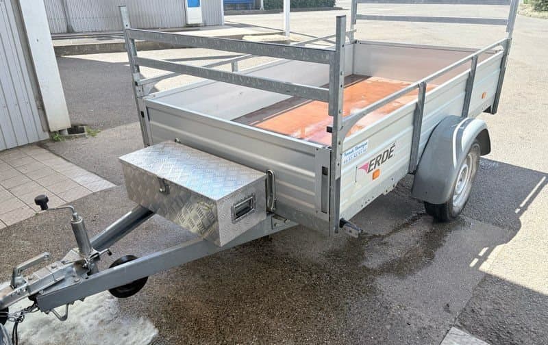 Remorque pro ERDE 250 XT, carte grise OK, 750kg