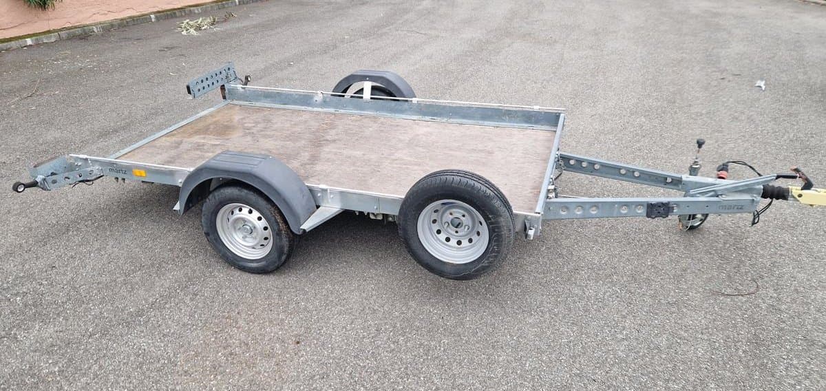Remorque plateau basculant Martz PTAC 1300 kg