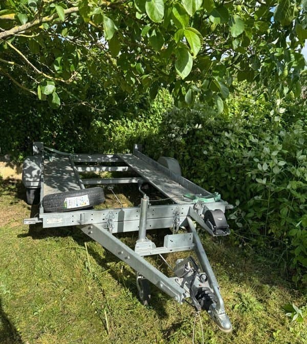 Remorque porte voiture comme neuf 1600kg