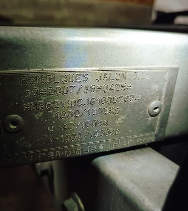 Remorque Jalon 3