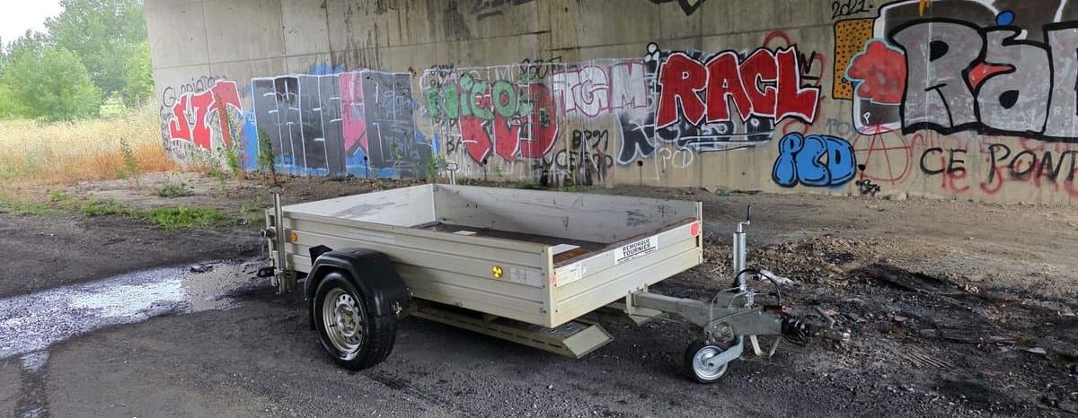Remorque ALU Bockmann PTAC 1200kg + les rampes 2000kg