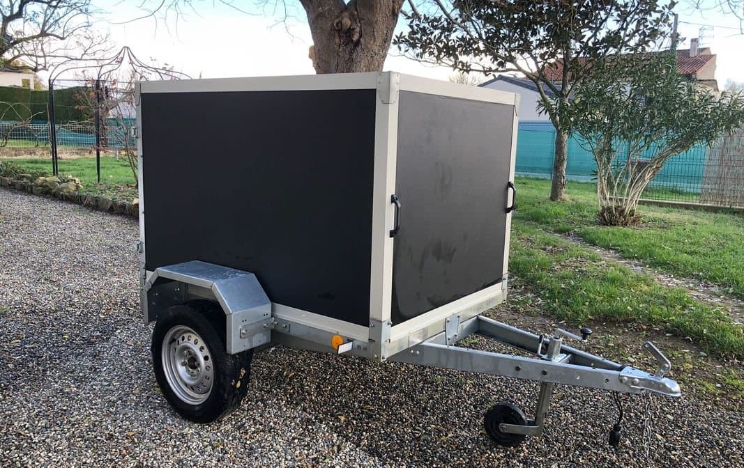 Remorque Fermée - Ptac 500 kg