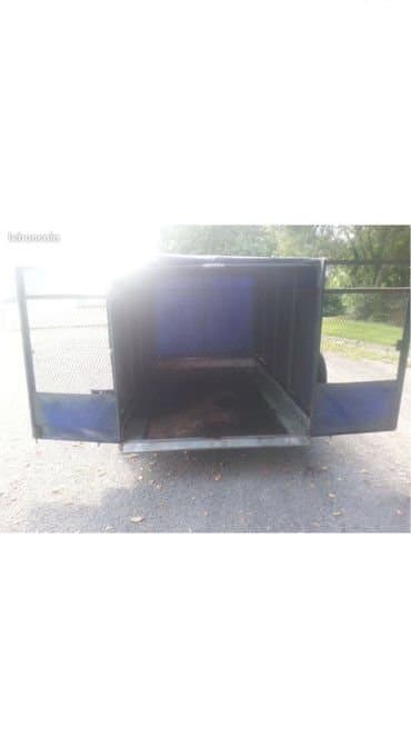 Remorque Mecanorem Plateau bache fermer