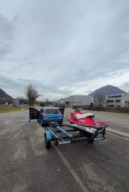 Remorque double jet ski accessoires neufs