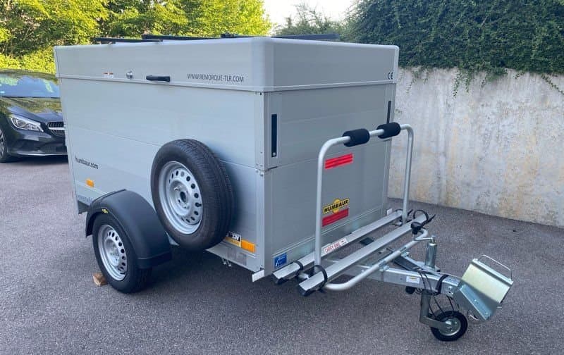 Remorque cargo Humbaur – Idéale Vacances en Famille (Parfait état)