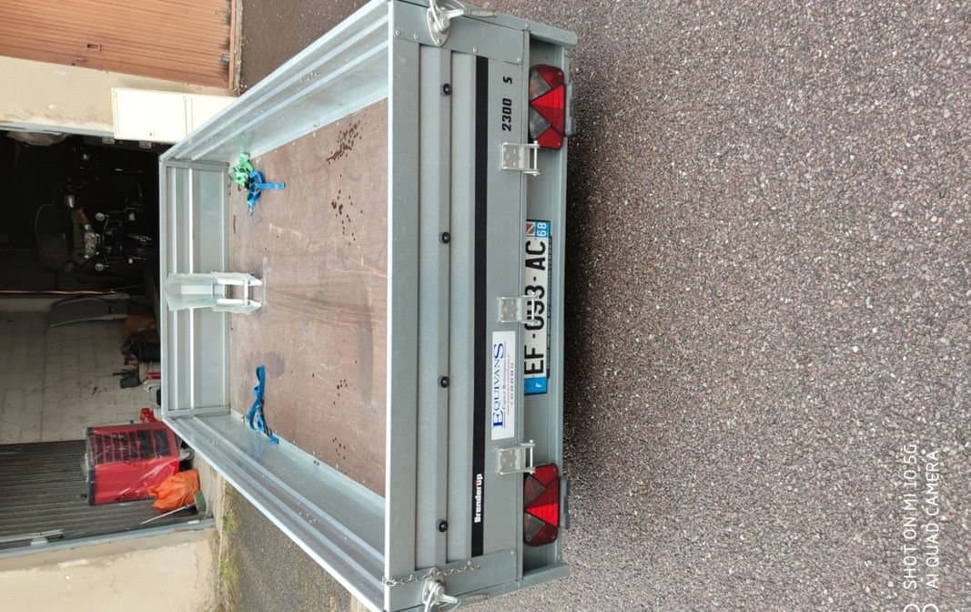 Remorque brenderup 2300s