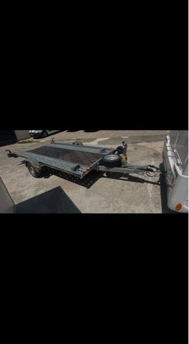 REMORQUE PLATEAU PORTE VOITURE BASCULANT Depannage 3