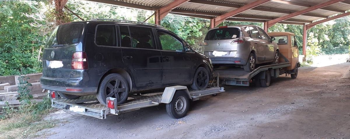 Remorque porte voiture LIDER 1300 Kg dans l'état échange possible