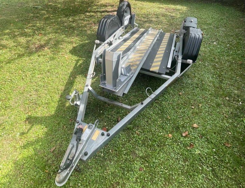 Remorque porte moto basculante Touring